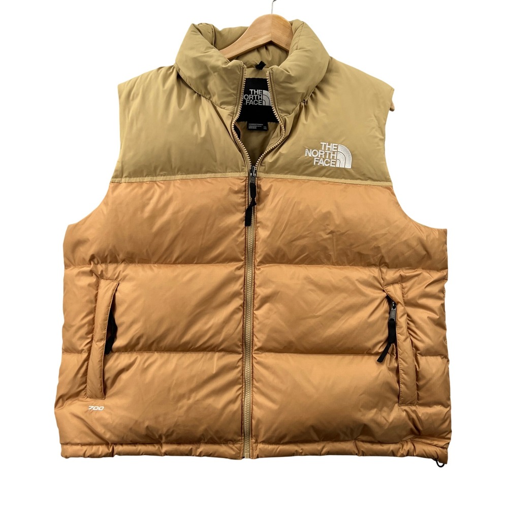The North Face Retro Nuptse 1996 Vest Womens XXL Almond Butter 700 Down Puffer